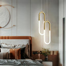 Axyaa Modern Nordic U-Shaped Tube LED Pendant Lights