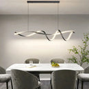 Axyaa Modern Nordic LED Chandelier for Home Decor and Dining Room