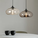 Axyaa Hanging Glass E27 Pendant Lamp for Modern Art Style Decor