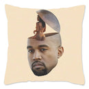 Axyaa Funny Kanye West Meme Cushion Covers 40x40cm Decorative Pillow Case Square Pillowcase