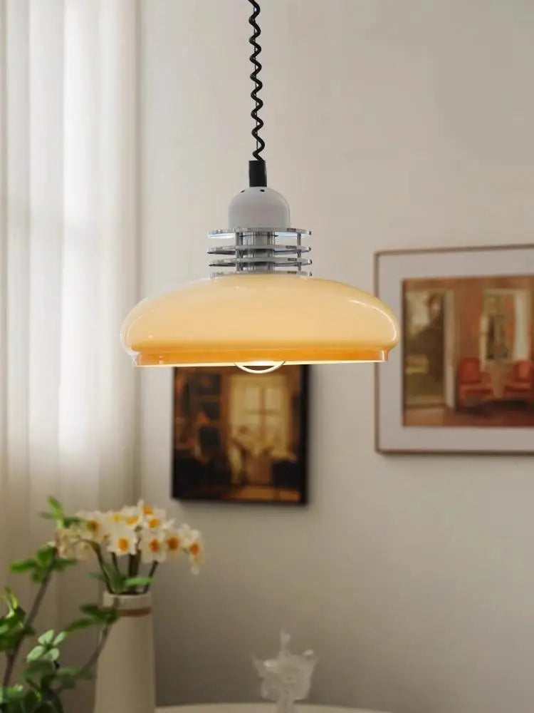 Axyaa Retro Glass Ceiling Chandelier Pendant Lights for Home Decor