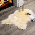 Axyaa Plush Faux Sheepskin Rug Soft Fluffy for Living Room & Bedroom