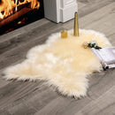 Axyaa Plush Faux Sheepskin Rug Soft Fluffy for Living Room & Bedroom