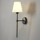 Axyaa Modern Nordic Wall Sconce with Cloth Cover for Bathroom Mirror Bedroom