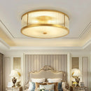 Axyaa Vintage Copper Glass Ceiling Light for Home Energy Efficient Lighting