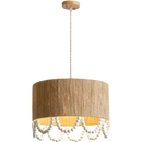 Axyaa Bohemian Hemp Rope Chandelier Pendant Light - Vintage Hanging Ceiling Lights
