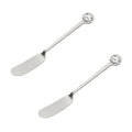 Axyaa Stainless Steel Butter Knife Cream Cheese Spreader Bread Jam Cutter