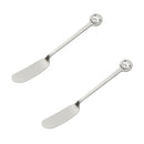 Axyaa Stainless Steel Butter Knife Cream Cheese Spreader Bread Jam Cutter