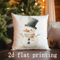 Christmas-themed Decorative Pillow Covers by Axyaa - Perfect for Sofa, Bedroom, Car
