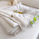 Axyaa Cool Silk Summer Quilt | Solid Color Printing Cool Silk Quilt