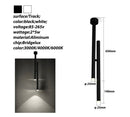 Axyaa Adjustable LED Cylinder Downlight for Foyer & Living Room