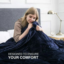 Axyaa King Size Fleece Blanket: Super Soft Flannel, Lightweight & Plush for Couch or Bed