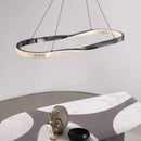 Axyaa Modern LED Pendant Chandeliers for Living Room and Dining Room
