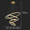 Axyaa Crystal Chandelier: Modern LED Ceiling Light for Living Room