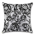 Axyaa Geometric Flower Cushion Cover - Home & Office Sofa Decor - 45X45CM