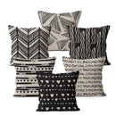 Axyaa Boho Ethnic Pillow Case 45x45cm Abstract Sofa Cover