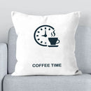 Axyaa Coffee Time Printed Sofa Cushion Cover Decorative Pillow Home Furnishings