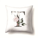 Axyaa Alphabet Cushion Cover - Kids Room Decor Throw Pillow Case