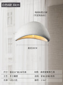 Axyaa Nordic Wabi Sabi Pendant Lamps LED Ceiling Chandelier for Modern Living Room