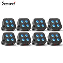 Axyaa RGBWA+UV LEDs Par Light: DMX512, 6/8/10CH, Stage Effect Lighting for Event, Wedding