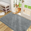 Axyaa Mud Mat: Absorbent Non-Slip Washable Microfiber Dog Door Mat
