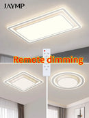 Axyaa Modern LED Ceiling Lamp for Home Decor - Dimmable Lighting for Living Room