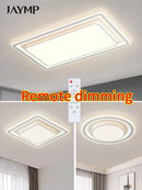 Axyaa Dimmable LED Ceiling Lamp: Modern Simple Lighting for Living, Bedroom, Dining Room