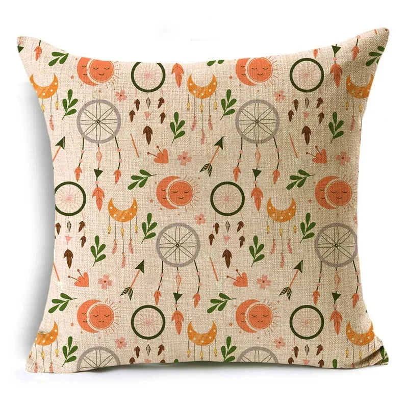Axyaa Classic Printed Pillowcases 40*40cm/45*45cm/50*50cm Cushion Cover
