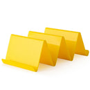 Axyaa Taco Holder Stand Set for Colorful Tableware and Easy Serving