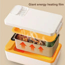 Axyaa Portable USB Heated Lunch Box - Rechargeable & Insulated