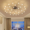 Axyaa Nordic Glass Starry Sky Ceiling Light - Modern Home Art Lighting