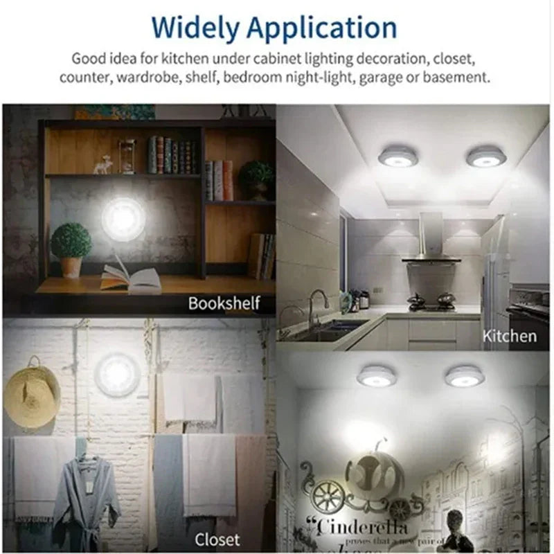 Axyaa Dimmable LED Cabinet Light with Remote Control for Wardrobe and Bathroom