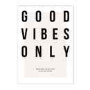 Nordic Motivation Quote Canvas Print Typography Poster for Home Decor by Axyaa