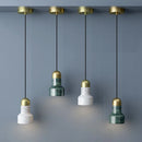 Axyaa Marble Pendant Chandelier for Kitchen Bar Counter and Bedside Lighting