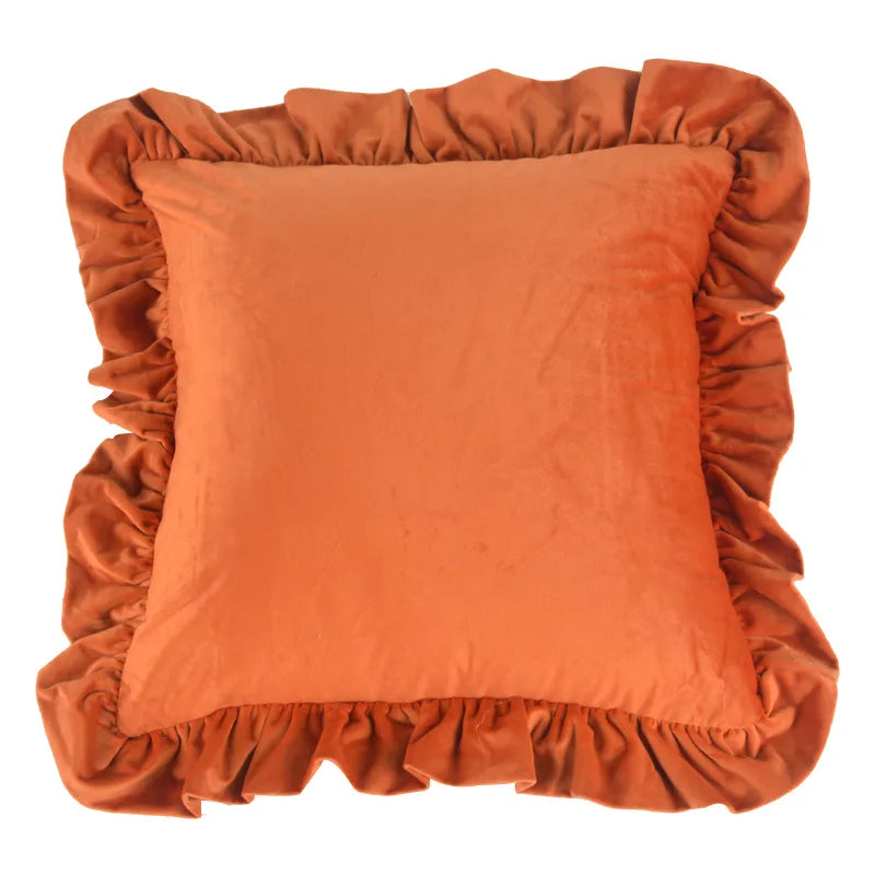 Axyaa Velvet Cushion Covers: Nordic Boho Style Decorative Pillows for Sofa and Bed