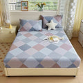 Axyaa 2024 Cotton 3-Piece Mattress Set with Pillowcases & Bedspread