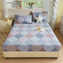 Axyaa 2024 Cotton 3-Piece Mattress Set with Pillowcases & Bedspread