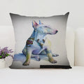 Bull Terrier Art Anime Pillow Cover 40x40 Axyaa Home Decor Throw Pillow