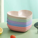 Axyaa Small Dish Fruit Dish Set for Table Classification, Food Grade, Multi-function, Portable