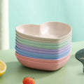 Axyaa Fruit Dish Set: Food Grade, Portable, Multi-function, No Fading Bone Dish