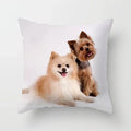 Axyaa Cute Dog Print Pillow Case for Bedroom Sofa Car Decor