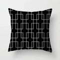 Axyaa Geometric Cushion Cover Square Pillowcase Home Car Decor 45*45cm