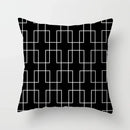 Axyaa Geometric Cushion Cover Square Pillowcase Home Car Decor 45*45cm