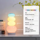 Axyaa Rainbow Macaron Candy Glass Floor Lamp LED