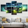 Axyaa Auto Landscape Wall Art Poster Set for Home Décor and Interior Design