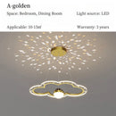 Axyaa Modern Starry Sky Clouds Kids Room Chandelier
