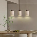 Axyaa Yellow Cave Stone Chandelier - Retro Nordic Home Lighting Decor