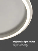 Axyaa Modern Round LED Ceiling Lamp - Minimalist Bedroom Study All Room Lighting