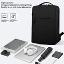 Axyaa Men's Large Laptop Backpack: Business, School, Travel, Outdoor Sports, Multi-layer Design