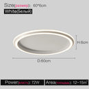 Axyaa Modern Round LED Ceiling Bedroom Lamp for Study Room